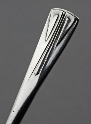 Jugendstil Silver Baby Pusher